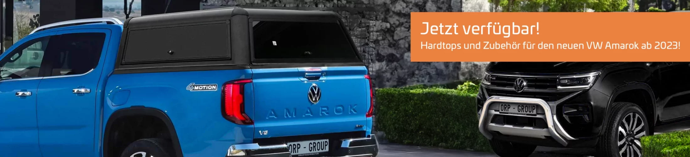 Neu: Hardtops und Zubehör für den neuen VW Amarok ab 2023